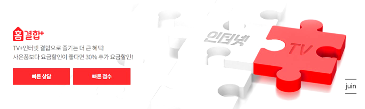 TV 인터넷 알뜰결합을 통해 저렴하게 이용했던  KT스카이라이프