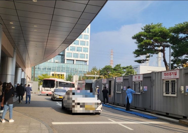  경기남부 해외 출국용 코로나 PCR검사 추천(동탄 한림대병원 선별진료소)