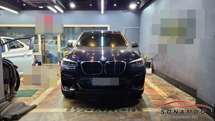  인천 바바리안 BMW X3   3D 어라운드 뷰 장착