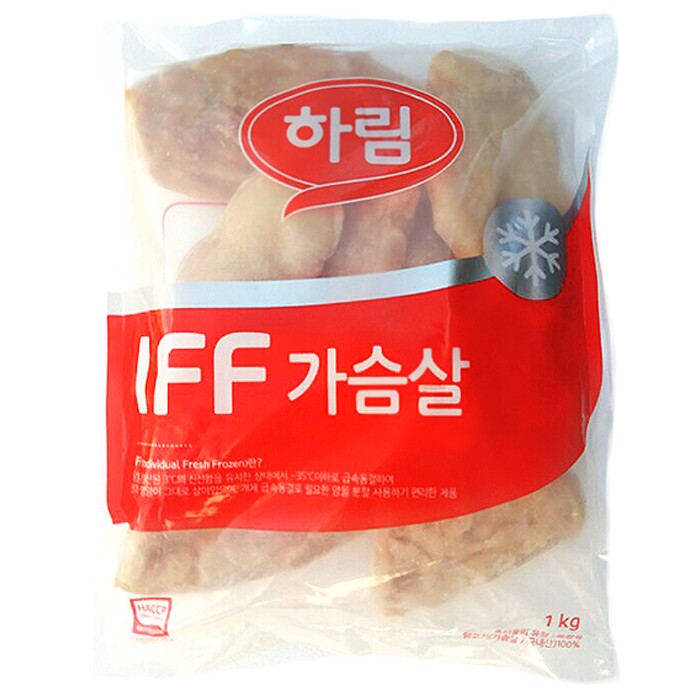 인기있는 하림 IFF 가슴살, 1봉, 1kg ···