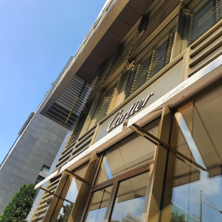  까르띠에, 탱크머스트 스몰 가죽 (청담메종 오픈런)