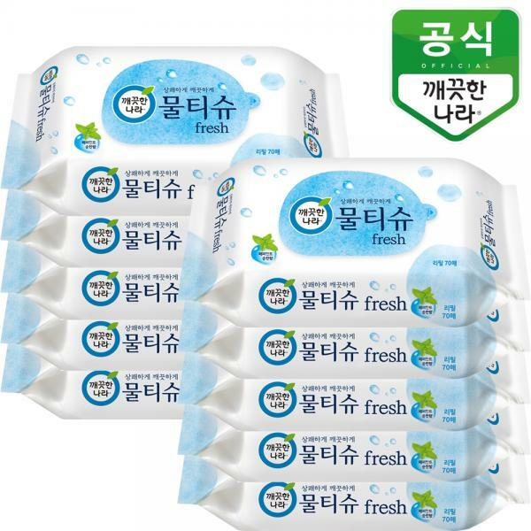 인기 급상승인 깨끗한나라 페퍼민트 물티슈 FRESH 리필 70매x10팩 추천합니다 인기 급상승인 깨끗한나라 페퍼민트 물티슈 FRESH 리필 70매x10팩 추천합니다