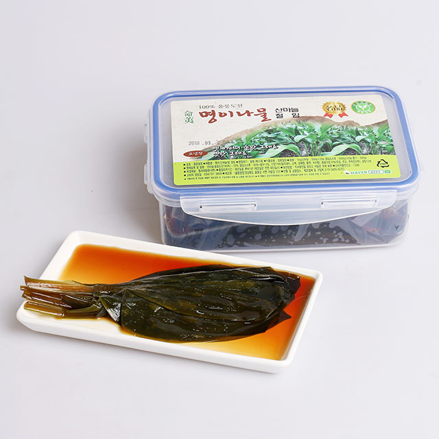  요즘 인기있는 더착한가게 [울릉청정] 명이 절임, 800g, 1통 좋아요