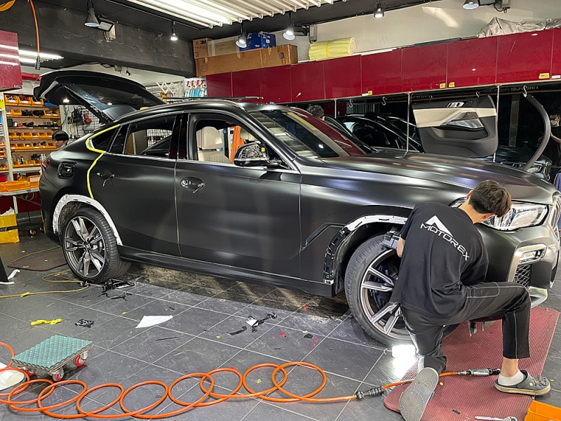 서울 서대문구 / 랩핑 / 전체랩핑 / BMW / X6
