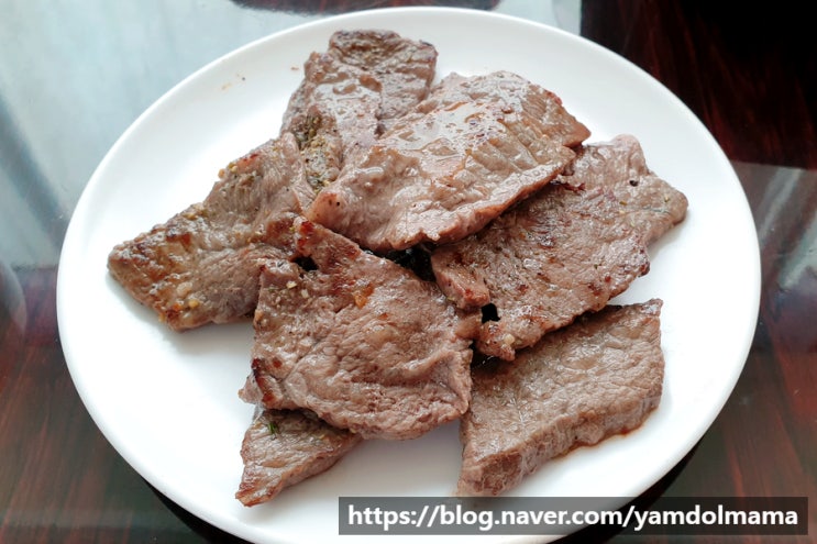  아이반찬으로 좋은 파머스미트 한우채끝살
