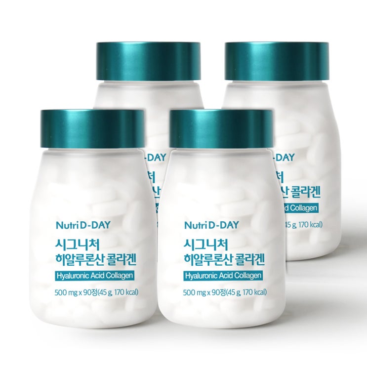핵가성비 좋은 뉴트리디데이 시그니처 히알루론산 콜라겐, 4개, 90정 ··· 핵가성비 좋은 뉴트리디데이 시그니처 히알루론산 콜라겐, 4개, 90정 ···