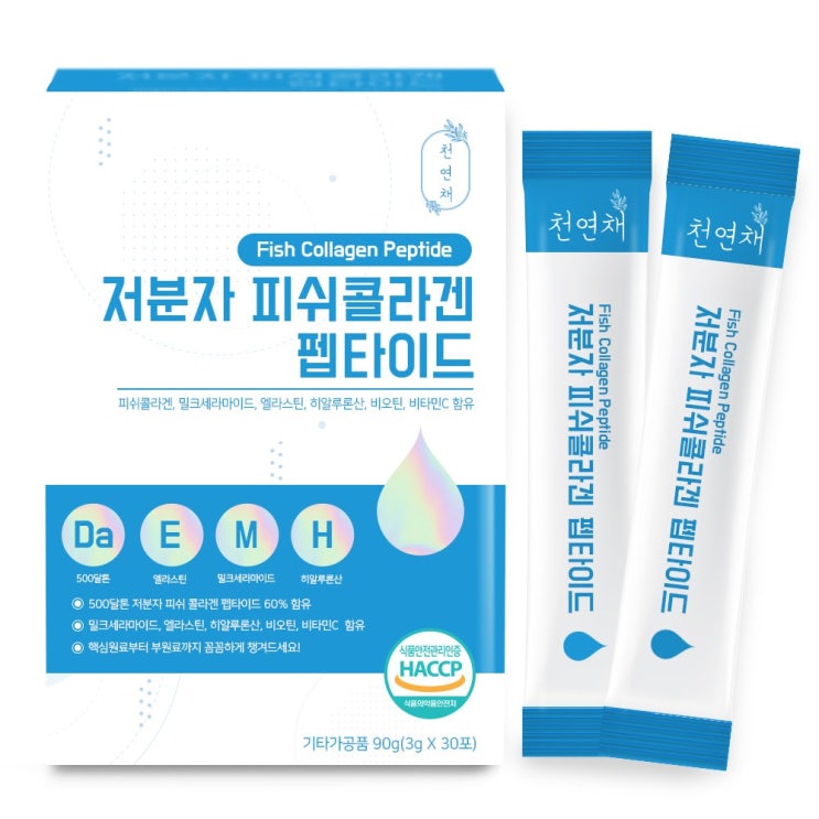 최근 많이 팔린 천연채 저분자 피쉬콜라겐 펩타이드, 3g, 30포 추천합니다