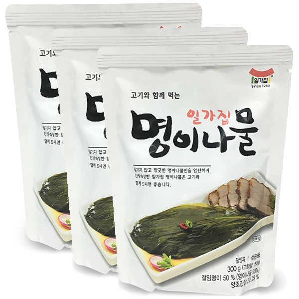 최근 인기있는 일가집 일미 명이나물 300g 3개, 단품 추천합니다 최근 인기있는 일가집 일미 명이나물 300g 3개, 단품 추천합니다