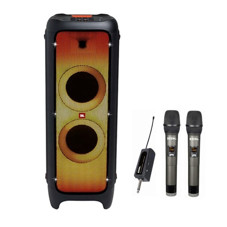 인지도 있는 JBL 파티박스1000 대형 블루투스 스피커 + 무선마이크2개포함 (BIK Pro50) ··· 인지도 있는 JBL 파티박스1000 대형 블루투스 스피커 + 무선마이크2개포함 (BIK Pro50) ···