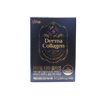 인지도 있는 [조여정 콜라겐] 저분자 라이필 더마 콜라겐 1병, 1개, 800mg X 84정 추천해요