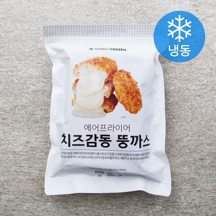 후기가 정말 좋은 마켓프로즌 치즈감동 뚱까스 (냉동), 620g, 1개 좋아요