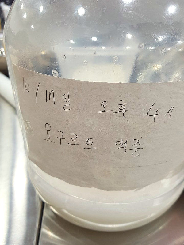  천연발효종 요구르트 액종을 만들어 보아요