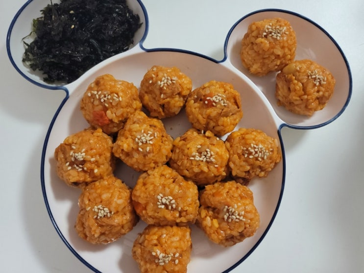  간단한 참치캔 요리 추천 :: 고추참치주먹밥 만들기