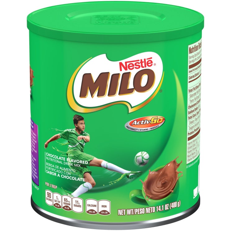  잘나가는 네슬레 밀로 초콜릿 플레이버드, 400g, 1개 추천합니다