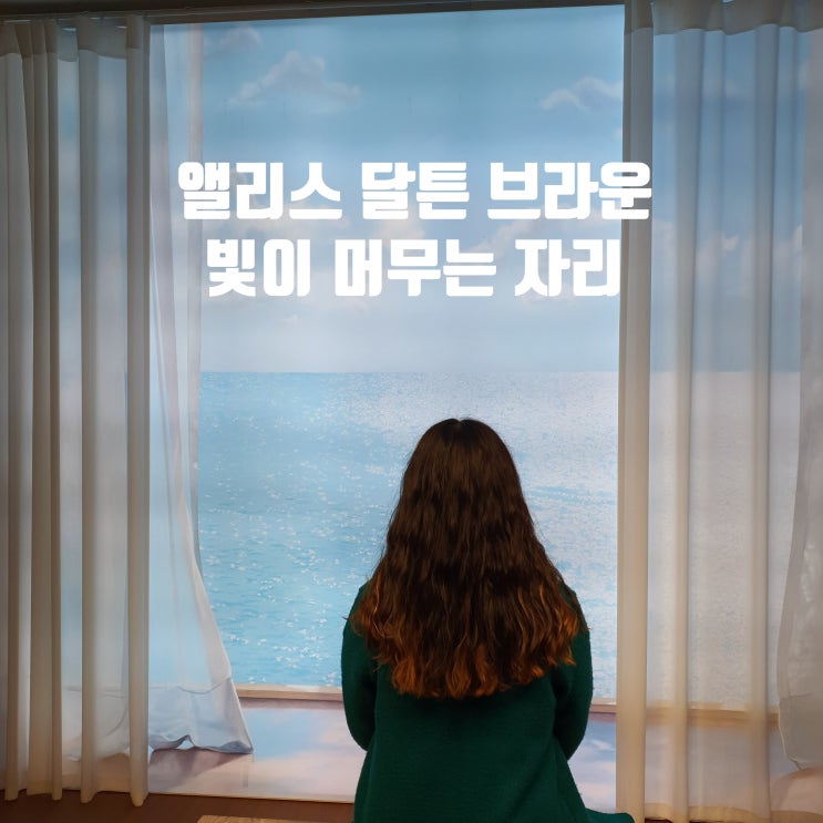 앨리스 달튼 브라운: 빛이 머무는 자리 전시회 앨리스 달튼 브라운: 빛이 머무는 자리 전시회