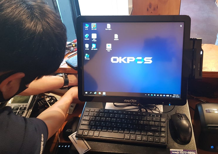 김해 부산 프랜차이즈 포스기 설치와 관리