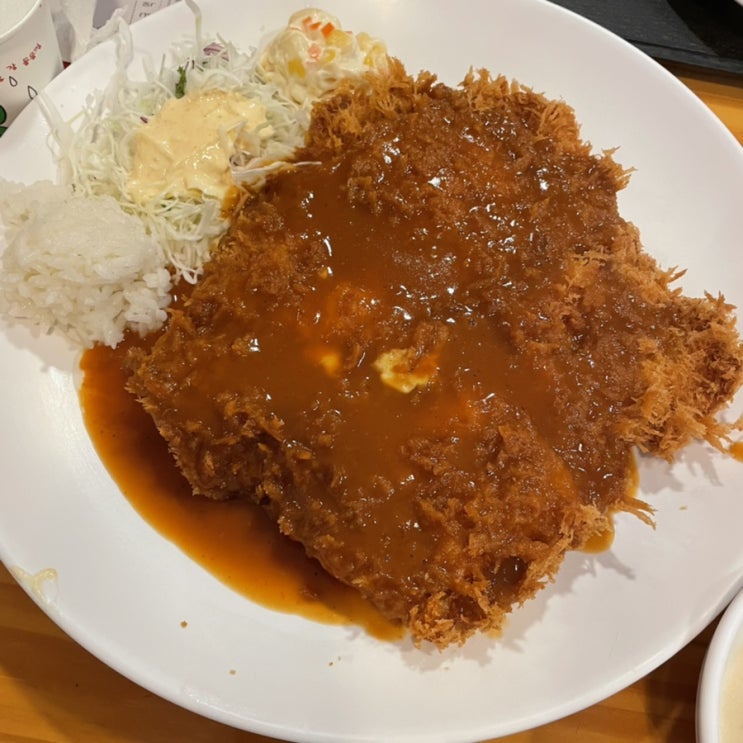  명동 돈가스 맛집 남산왕돈까스 매운치즈돈가스 양 엄청 많아요
