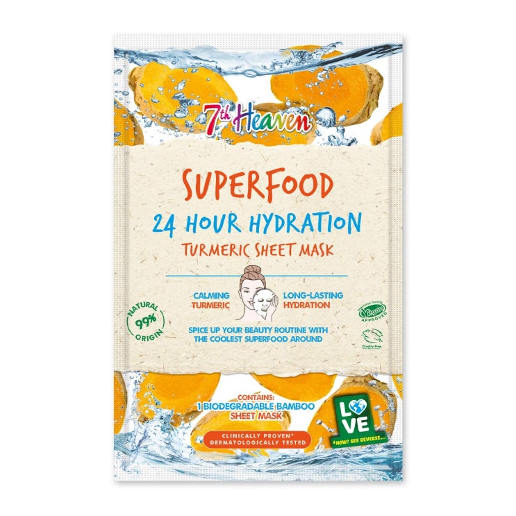 잘나가는 Montagne Jeunesse Superfood 24 Hour Calming Turmeric Hydration Face Mask (Pack of 12), 상세내용 참조, 잘나가는 Montagne Jeunesse Superfood 24 Hour Calming Turmeric Hydration Face Mask (Pack of 12), 상세내용 참조,