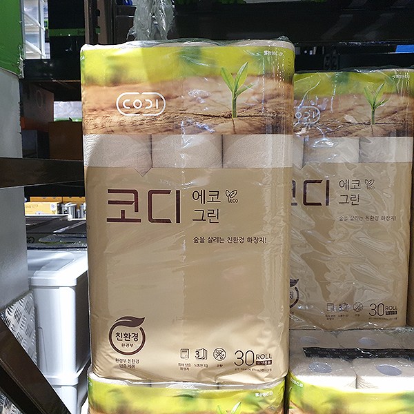 가성비 좋은 코디 에코그린 빅 (3겹) 30mx30롤, 단품, 단품 추천합니다 가성비 좋은 코디 에코그린 빅 (3겹) 30mx30롤, 단품, 단품 추천합니다