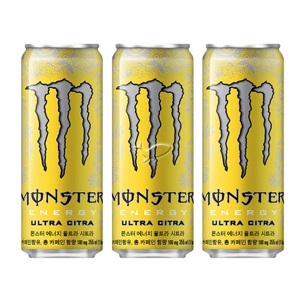 잘나가는 몬스터에너지 울트라 시트라 355ml 에너지음료, 10개 추천해요 잘나가는 몬스터에너지 울트라 시트라 355ml 에너지음료, 10개 추천해요