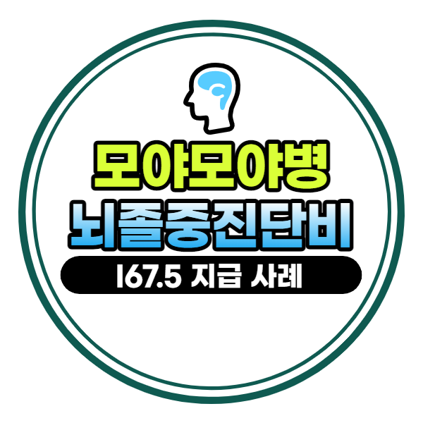  모야모야병 I67.5 뇌졸중 진단비 지급받은 사례