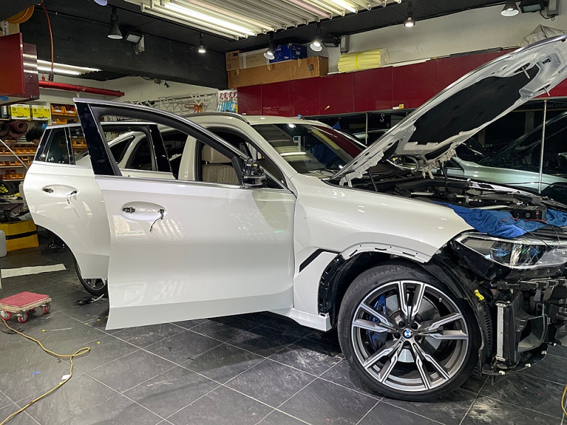 서울 서대문구 / 랩핑 / 전체랩핑 / BMW / X6