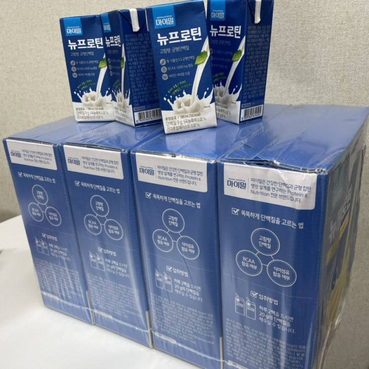  마이밀 마시는 뉴프로틴 & 로우슈거 바나나맛