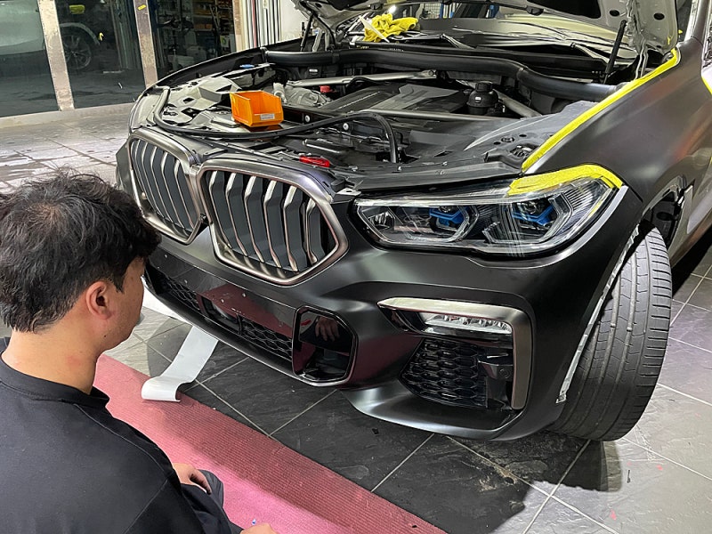 서울 서대문구 / 랩핑 / 전체랩핑 / BMW / X6