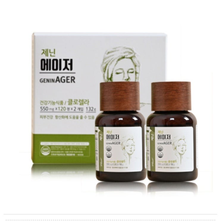  핵가성비 좋은 미애부 제닌 에이저 피부 건강영양제 120정 2개입 추천합니다