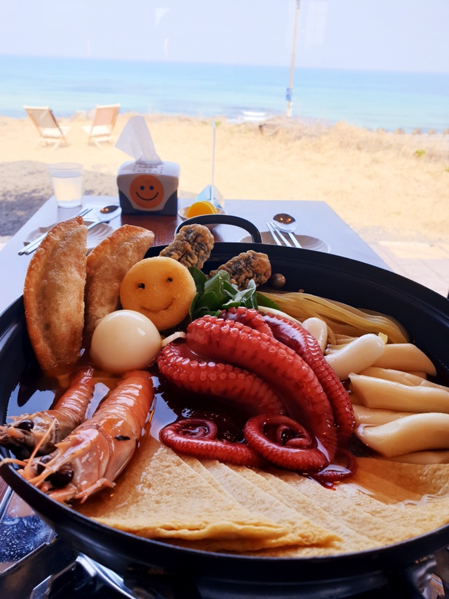  [제주 방긋스낵 : 제주 월정리 오션뷰 맛집] 제주 문어 떡볶이/제주 분식 추천