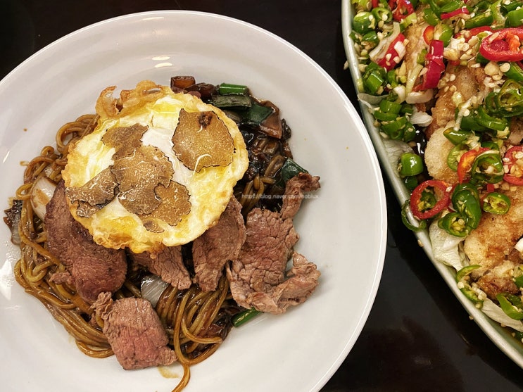  압구정 중식당 추천 :: 고추유린기와 스테이크트러플짜장면이 맛있는 Chinese Dining <무탄>