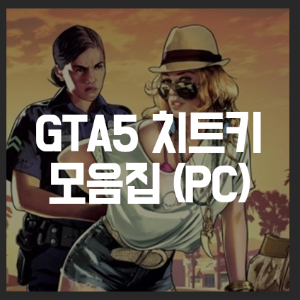 GTA5 치트키 모음집 (PC 버젼)