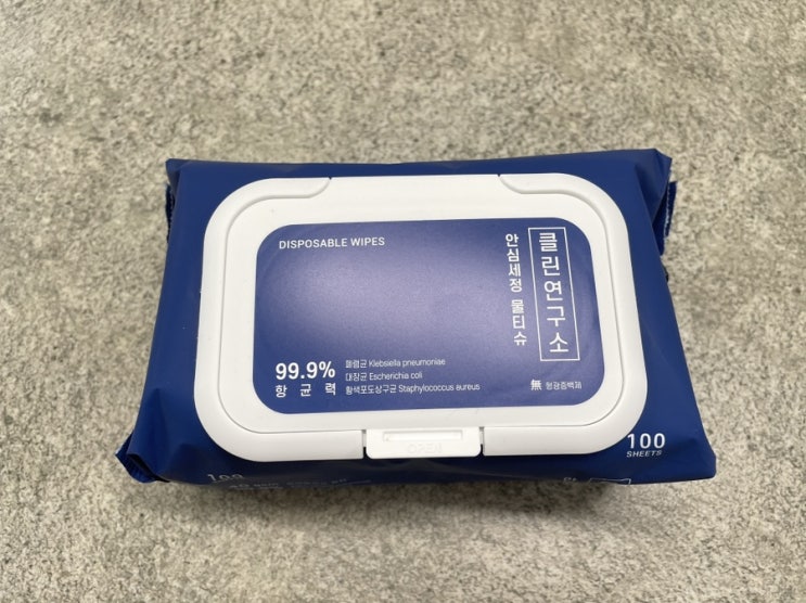  클린연구소 안심세정 물티슈 캡형 향균물티슈 대용량물티슈 추천