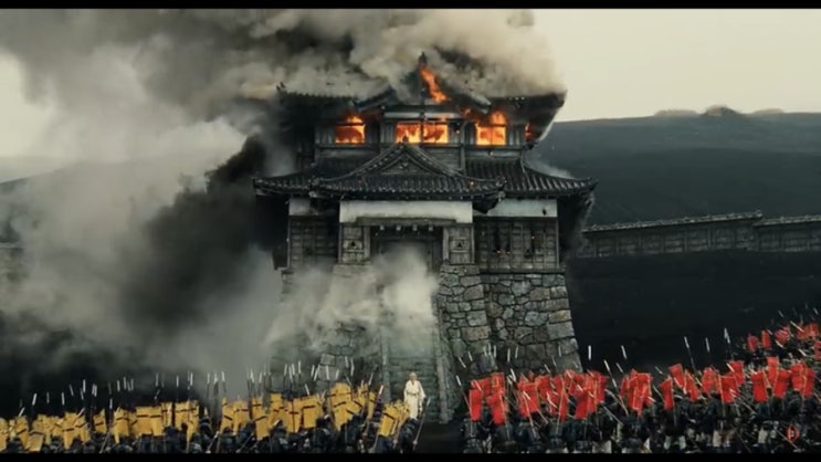  제임스 베닝의 <선철>(2010)과 구로사와 아키라의 <란>(1985)- 스펙터클에 관하여