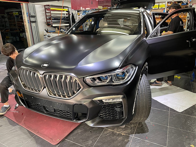 서울 서대문구 / 랩핑 / 전체랩핑 / BMW / X6