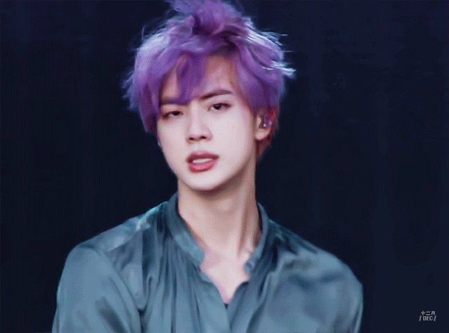 BTS 방탄소년단 진] JIN Purple Hair Was Missed By Most Fans : 네이버 블로그