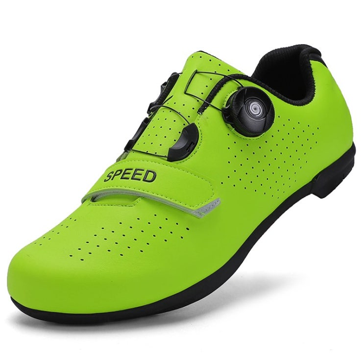 많이 찾는 SAOBU 동호인용 평페달 자전거화 자전거 신발 S007, 265, 형광 녹색 논록 슈즈 좋아요