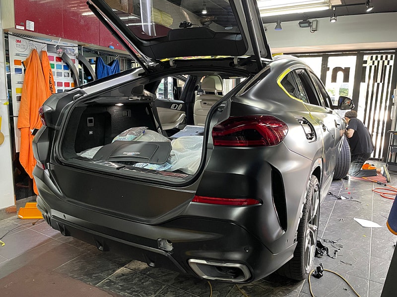 서울 서대문구 / 랩핑 / 전체랩핑 / BMW / X6