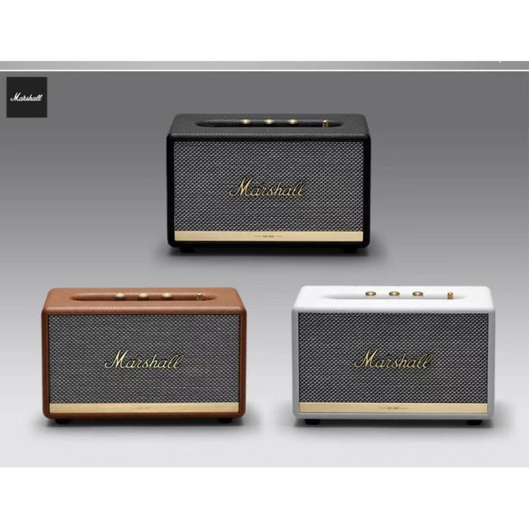 선택고민 해결 마샬 액톤2 Marshall ACTON II 블루투스 5.0 스피커 독일직배송, 블랙 ··· 선택고민 해결 마샬 액톤2 Marshall ACTON II 블루투스 5.0 스피커 독일직배송, 블랙 ···