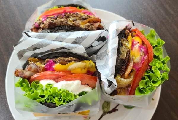  물만골역 맛집 연산동 수제버거 Black of burger