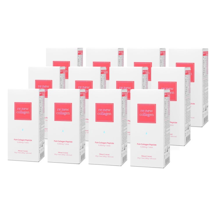  많이 팔린 웰릿 리뉴콜라겐 5000 mg 고함량 마시는 먹는 300달톤 초 저분자 피쉬 콜라겐 펩타이드, 12개, 14포 추천합니다