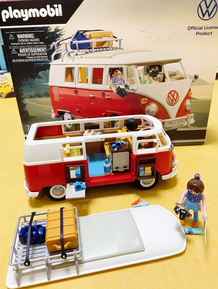 플레이모빌 Playmobil 70176 폭스바겐 T1 캠핑버스 플레이모빌 Playmobil 70176 폭스바겐 T1 캠핑버스