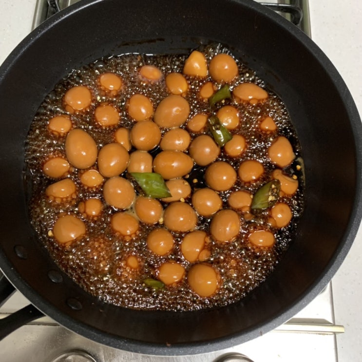  [요리] 밥도둑 밥반찬, 메추리알장조림