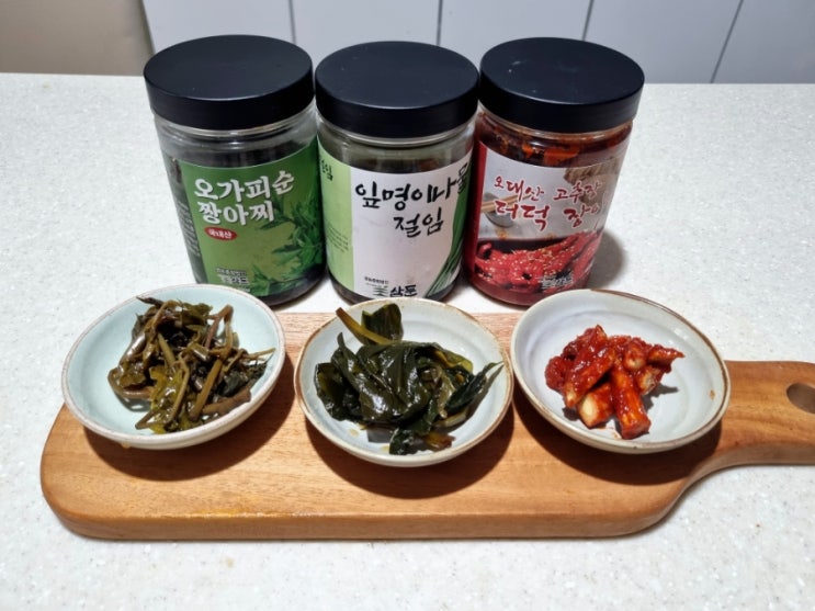  인터넷반찬가게 삼둔팜 장아찌가 좋은 이유