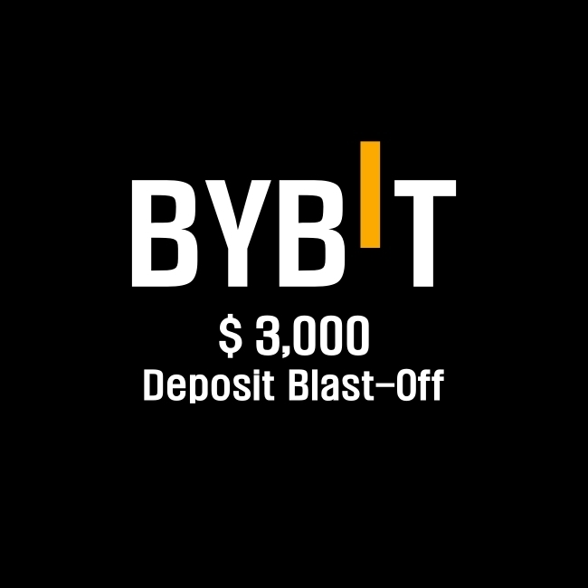 바이비트 가입 신규 이벤트 혜택 최대 ＄3,500 Deposit Blast-Off