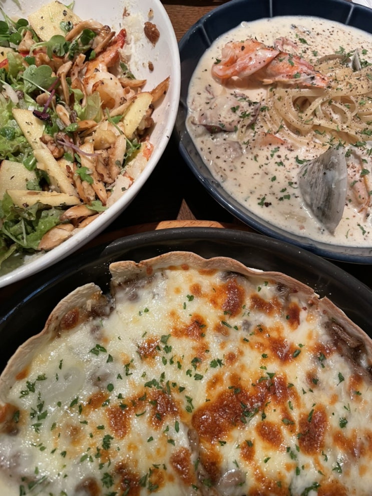  그레이프바인 : 평택 송탄 파스타 데이트 내돈내산 배달 맛집 (feat.라효카페 추천)
