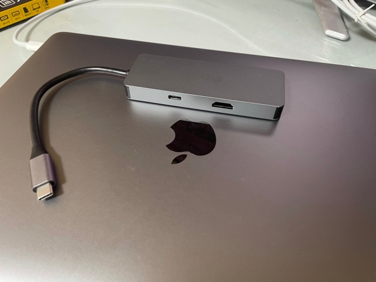 맥북 C-type USB허브 저렴한 가성비 추천