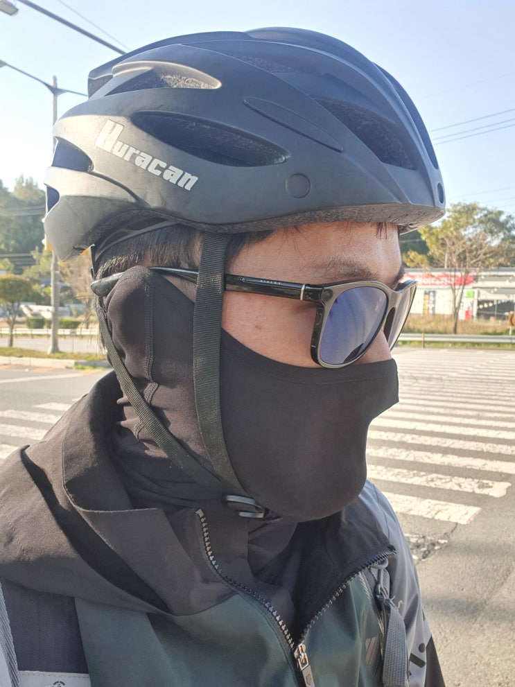  윈터이어캡페이스워머(기모) 사용해보고 겨울 자전거 라이딩 해보자, 자전거마스크 귀안아픈마스크 스포츠마스크 사용기