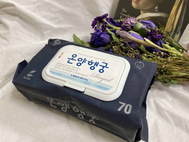  온양행궁물티슈 온천수로 만들어 순한 아기용물티슈