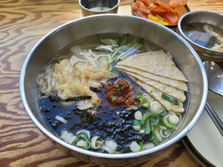  왕십리역 초대박 가성비 맛집, 수유리우동
